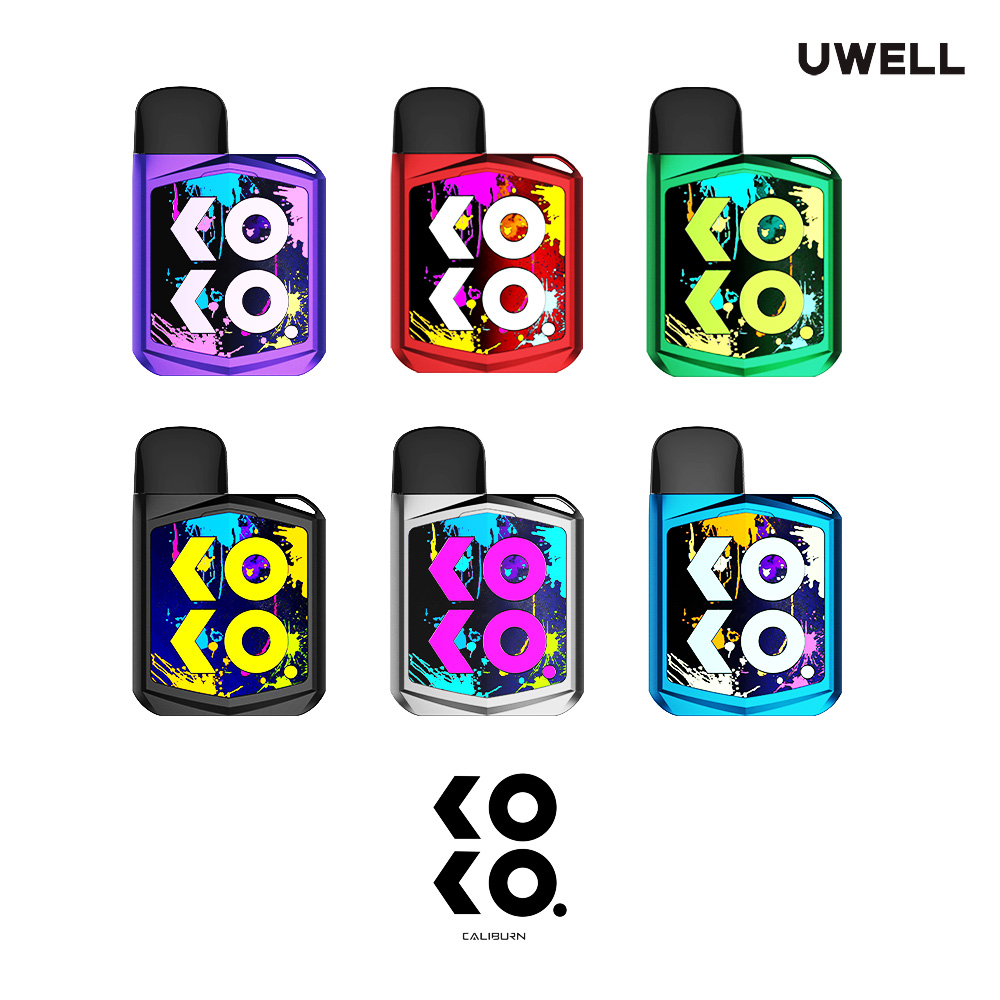 Uwell KOKO Prime Kit 690mAh Battery 15W Vape Fit 2ML Caliburn G Pod Cartridge with Caliburn G Coil 1.0ohm Electronic Cigarette Original, Red
Uwell KOKO Prime Kit 690mAh Battery 15W Vape Fit 2ML Caliburn G Pod Cartridge with Caliburn G Coil 1.0ohm Electronic Cigarette Original, Red