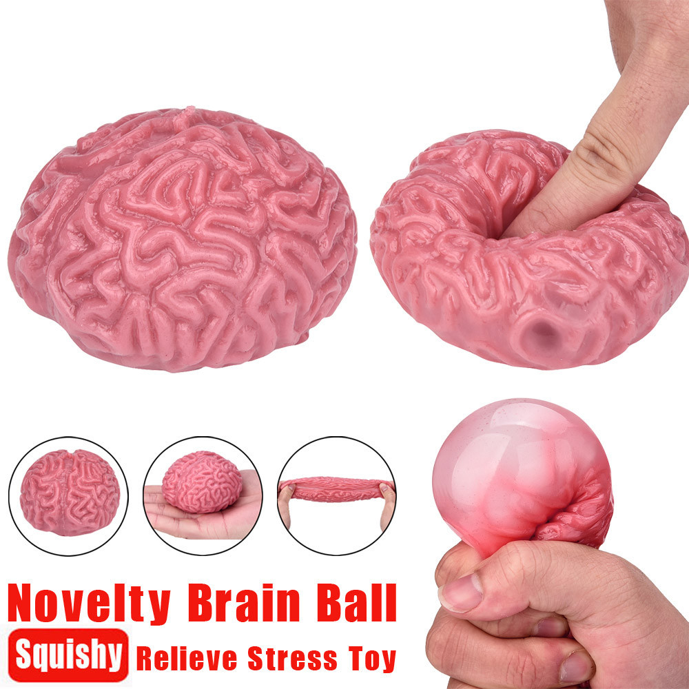 Novelty Squishy Brain Toy Squeezable Fun Toys Anti Relieve Stress Ball Cure Toy Gadgets Novelty Autism Mood Relief Squishy Toy Y0110
Novelty Squishy Brain Toy Squeezable Fun Toys Anti Relieve Stress Ball Cure Toy Gadgets Novelty Autism Mood Relief Squishy Toy Y0110