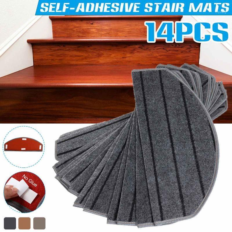 14Pcs/Set Semi-Curved Self-adhesive Stair Pads 65X24cm Anti-slip Home Carpet Mat Sticky Bottom Repeatedly-use Safety Pads Mat1, Grey stripes
14Pcs/Set Semi-Curved Self-adhesive Stair Pads 65X24cm Anti-slip Home Carpet Mat Sticky Bottom Repeatedly-use Safety Pads Mat1, Grey stripes