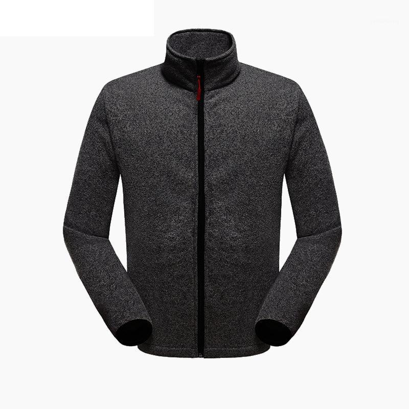 New Outdoor Knitted Fleece Jacket Men's Outdoor Sports Warm Clothing Thermal Cationic Coat Skiing Camping Hiking Jacket1, Grey
New Outdoor Knitted Fleece Jacket Men's Outdoor Sports Warm Clothing Thermal Cationic Coat Skiing Camping Hiking Jacket1, Grey