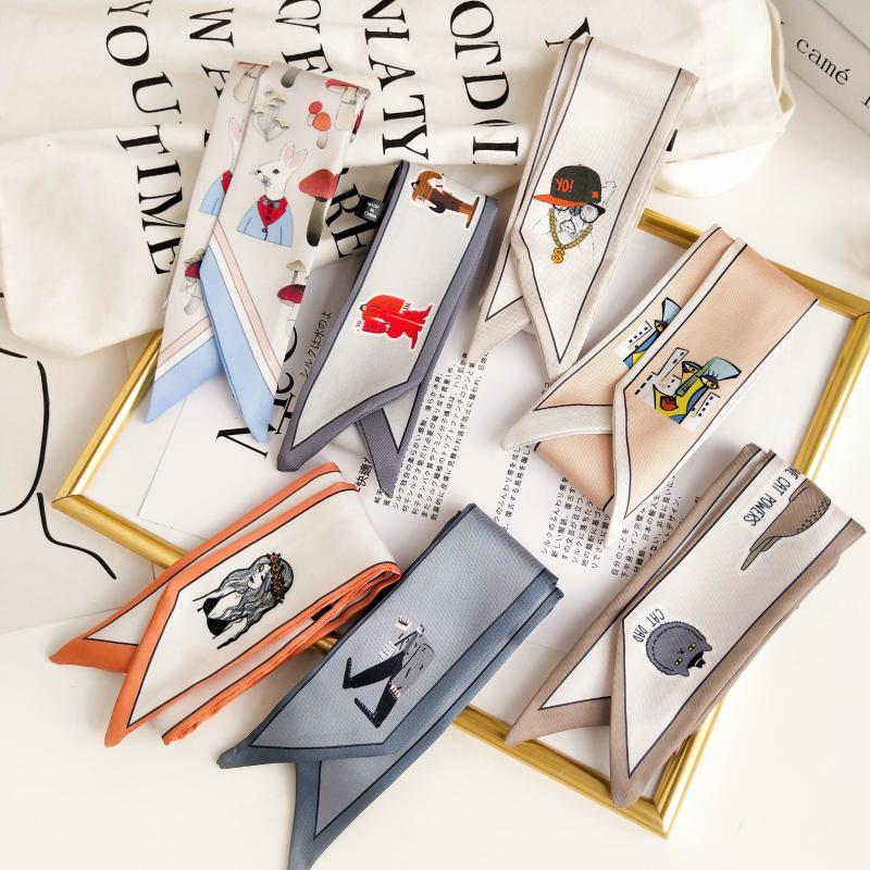 INS Korean Small Silk Scarf Female Spring Autumn Narrow Fashion Long Strip Arm Bag Ribbon Neckerchief
INS Korean Small Silk Scarf Female Spring Autumn Narrow Fashion Long Strip Arm Bag Ribbon Neckerchief