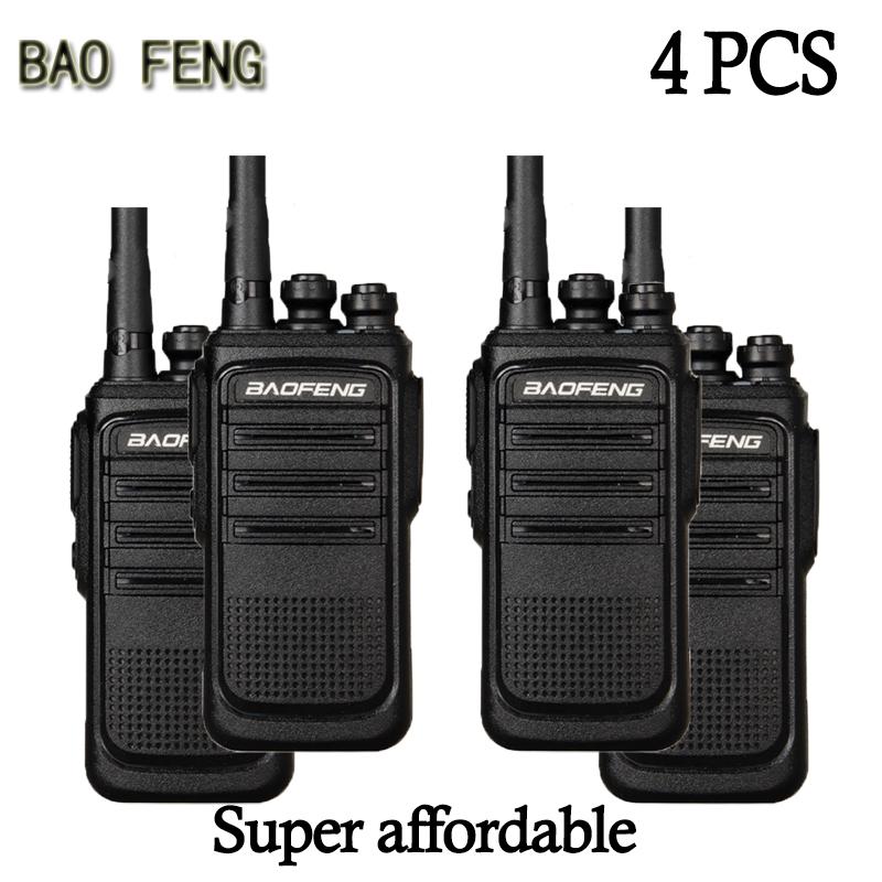 4PCS) BAOFENG Walkie-talkieHotel Construction Site Outdoor Occasions Communicator HF Transceiver Amateur Handy Transceiver 
4PCS) BAOFENG Walkie-talkieHotel Construction Site Outdoor Occasions Communicator HF Transceiver Amateur Handy Transceiver