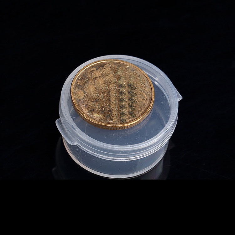 5G 7G Round Empty Boxes Mini Clear Plastic Storage Containers with Snap Lids Makeup Jar Sample Bottles for Small Items and Other Craft