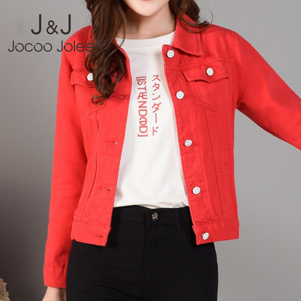 Korean Denim Jackets for Women Autumn Streetwear Pockets Button Single Breasted Female Jeans Jacket Blue White Black Denim Coat T200114