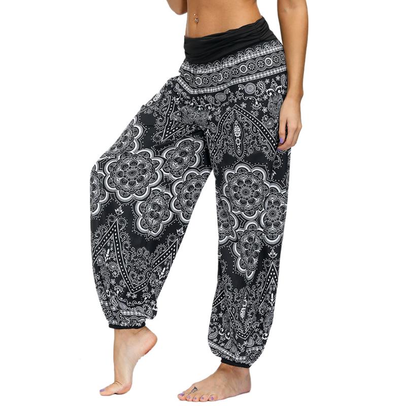 Women' Smocked Waist Boho Harem Pants Tie Dye Hippie Lounge Bohemia Yoga Pants Loose Beach Trousers
Women' Smocked Waist Boho Harem Pants Tie Dye Hippie Lounge Bohemia Yoga Pants Loose Beach Trousers