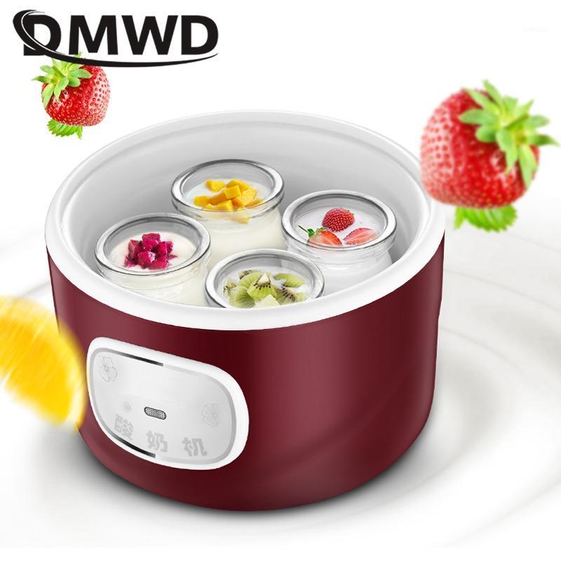 DMWD Automatic Electric Yogurt maker DIY Natto Leben Rive wine Multifunction machine stainless steel liner 4 Yogurt cup 1L EU1
DMWD Automatic Electric Yogurt maker DIY Natto Leben Rive wine Multifunction machine stainless steel liner 4 Yogurt cup 1L EU1
