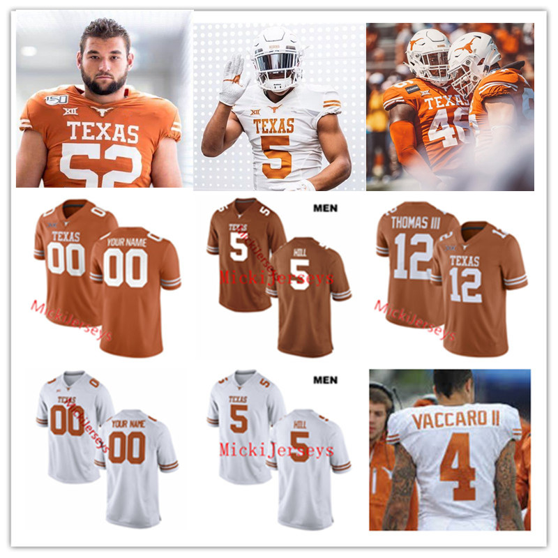 Custom Holton Hill Earl Thomas Justin Tucker Connor Williams Alex Okafor Adrian Phillips Kenny Vaccaro Samuel Cosmi Texas Football Jersey, Black
Custom Holton Hill Earl Thomas Justin Tucker Connor Williams Alex Okafor Adrian Phillips Kenny Vaccaro Samuel Cosmi Texas Football Jersey, Black