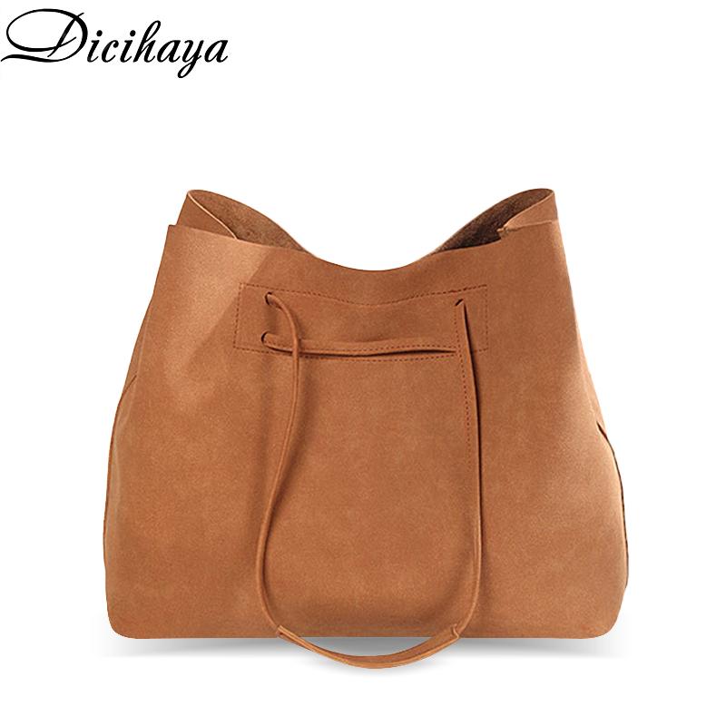 DICIHAYA Fashion Female HandBag 2021 Retro Portable Frosted Big Simple One-shoulder Women Large Capacity Soft Leather Tote Bag, Black
DICIHAYA Fashion Female HandBag 2021 Retro Portable Frosted Big Simple One-shoulder Women Large Capacity Soft Leather Tote Bag, Black