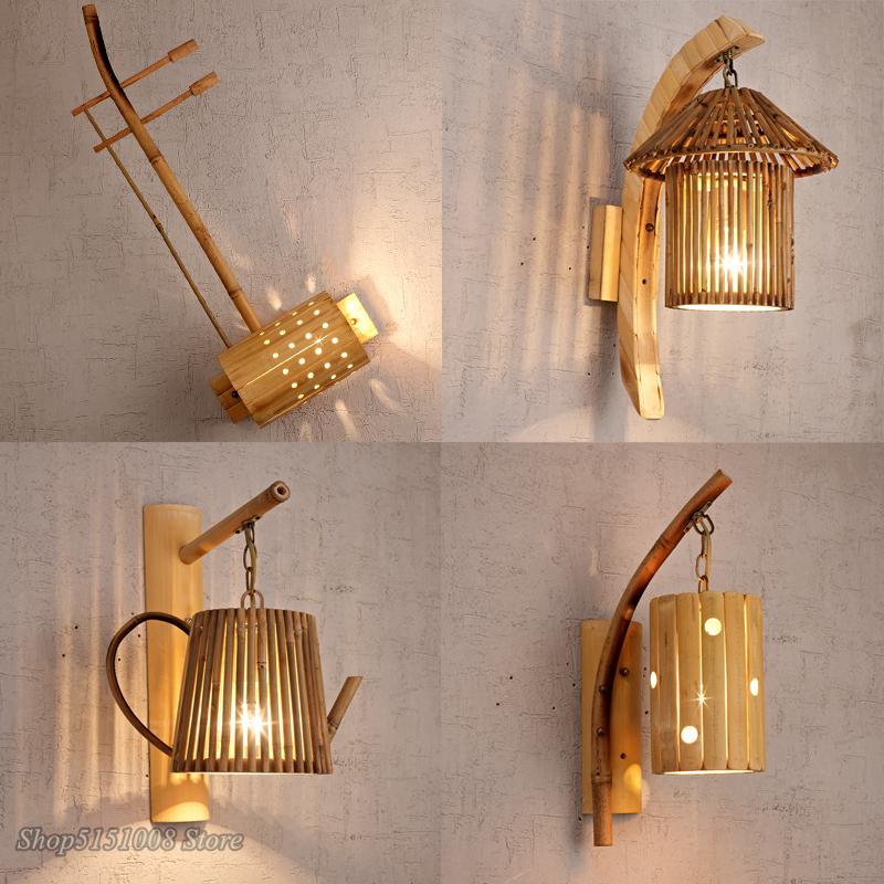 New Chinese Style Wooden Wall Lamps Vintage Hand Made Sconce Bedroom Living Room Wall Lights Corridor Decor Lighting Fixtures
New Chinese Style Wooden Wall Lamps Vintage Hand Made Sconce Bedroom Living Room Wall Lights Corridor Decor Lighting Fixtures
