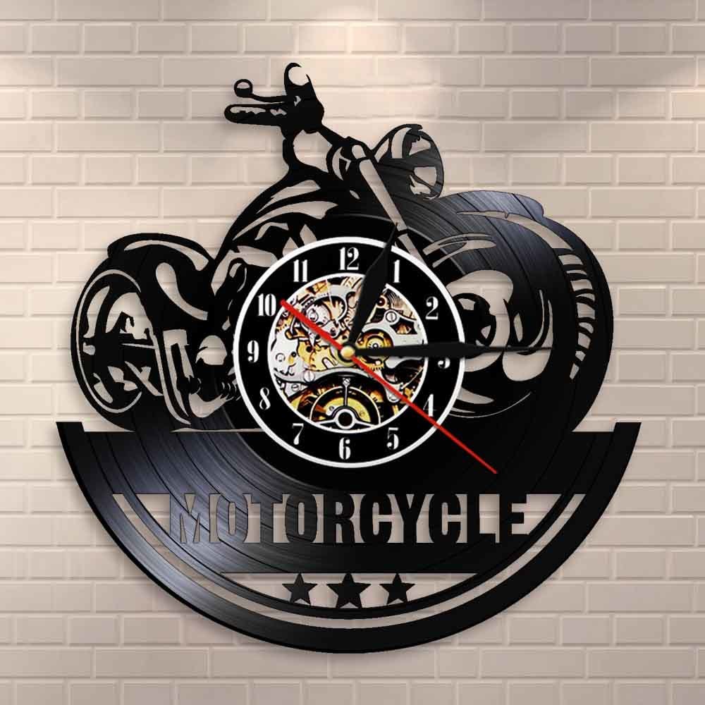 American Classic Motorcycle Wall Art Wall Clock Garage Sign Motorbike Vintage Vinyl Record Wall Clock Man Cave Decor Bikers Gift 201118
American Classic Motorcycle Wall Art Wall Clock Garage Sign Motorbike Vintage Vinyl Record Wall Clock Man Cave Decor Bikers Gift 201118