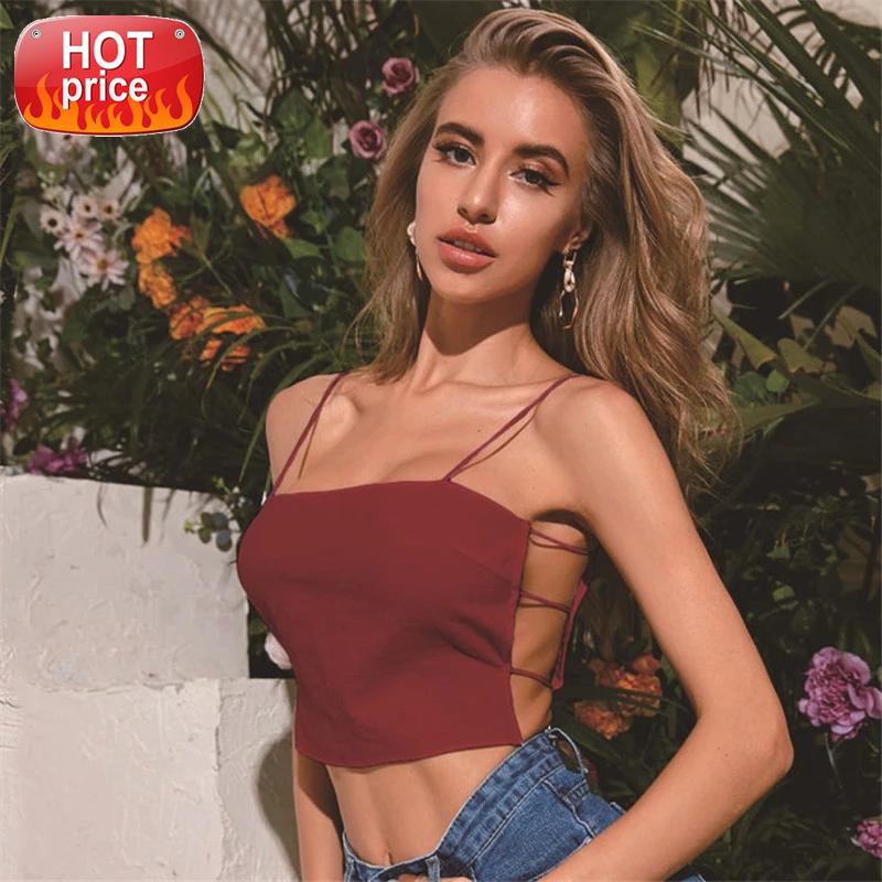 HIRIGIN2021 Sexy Women Hollow Out Camis Breathable Sleeveless Strap Solid Square Neck Tube Crop Tops Sling Holiday Beachwear #VA4W, White
HIRIGIN2021 Sexy Women Hollow Out Camis Breathable Sleeveless Strap Solid Square Neck Tube Crop Tops Sling Holiday Beachwear #VA4W, White