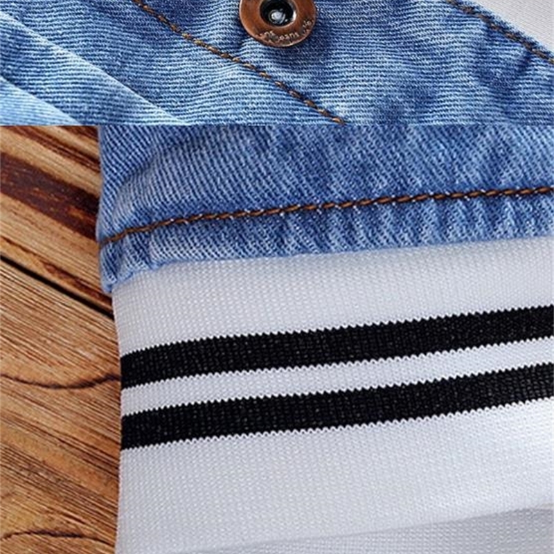 New Casual Slim Mens Denim Jacket Plus Size S-5XL Bomber Jacket Men High Quality Cowboy Men's Spring Jean Jacket 201114