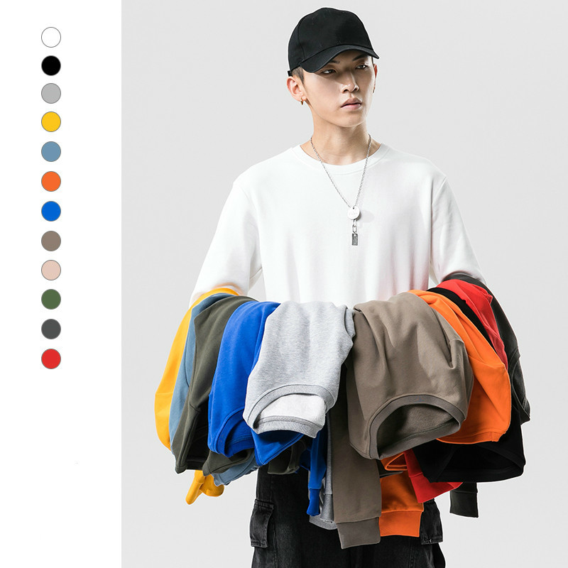 2020 Solid Men's Sweatshirt Streetwear Autumn Round Neck Pullover Sweatshirts Plus Size Sports Men Clothing Boys Sweatshirts, Light grey
2020 Solid Men's Sweatshirt Streetwear Autumn Round Neck Pullover Sweatshirts Plus Size Sports Men Clothing Boys Sweatshirts, Light grey