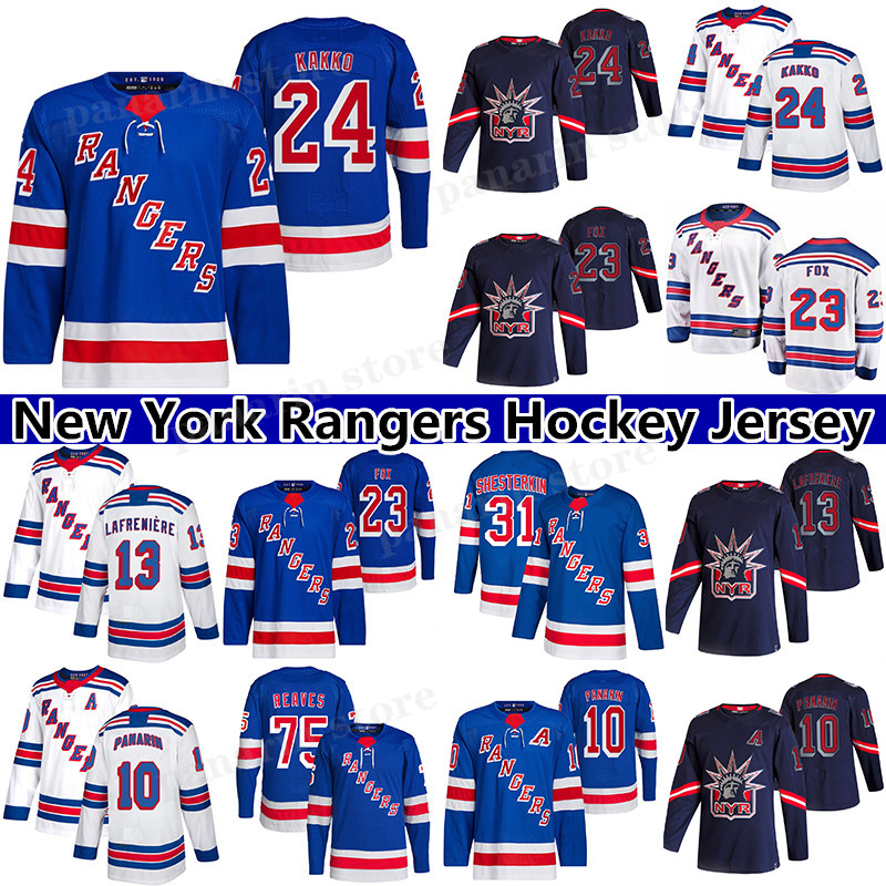 New York Rangers Jersey 23 Adam Fox 31 Igor Shesterkin 10 Artemi Panarin 24 Kaapo Kakko 75 Ryan Reaves 13 Alexis Lafreniere hockey jerseys, Navy blue
New York Rangers Jersey 23 Adam Fox 31 Igor Shesterkin 10 Artemi Panarin 24 Kaapo Kakko 75 Ryan Reaves 13 Alexis Lafreniere hockey jerseys, Navy blue