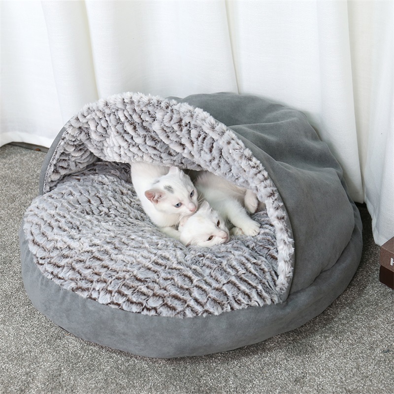 High Quality Winter Warm Slippers Style Dog Bed Pet Dog House Lovely Soft House Bed For Cat Dog Soft Kennel Free shipping LJ201203