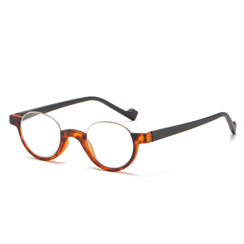 Fashion Half Rim Round Reading Glasses Inverted Presbyopic Eyewear Anti Blue Light Magnifier Computer Reader
Fashion Half Rim Round Reading Glasses Inverted Presbyopic Eyewear Anti Blue Light Magnifier Computer Reader