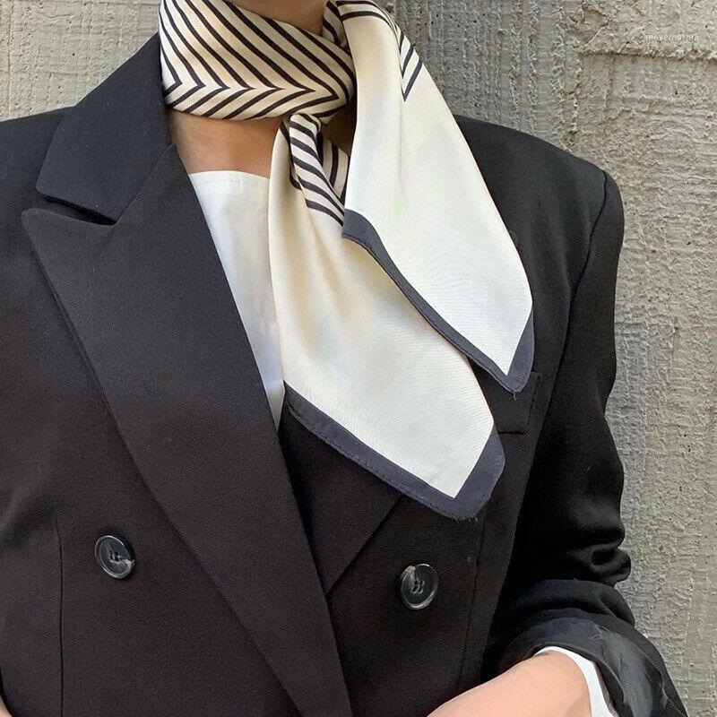 100% Pure Silk Shiny Scarf Small Bandana Women Vintage Pinstripe Print Kerchief Square Scarfs for Ladies Girls 53x53cm1
100% Pure Silk Shiny Scarf Small Bandana Women Vintage Pinstripe Print Kerchief Square Scarfs for Ladies Girls 53x53cm1
