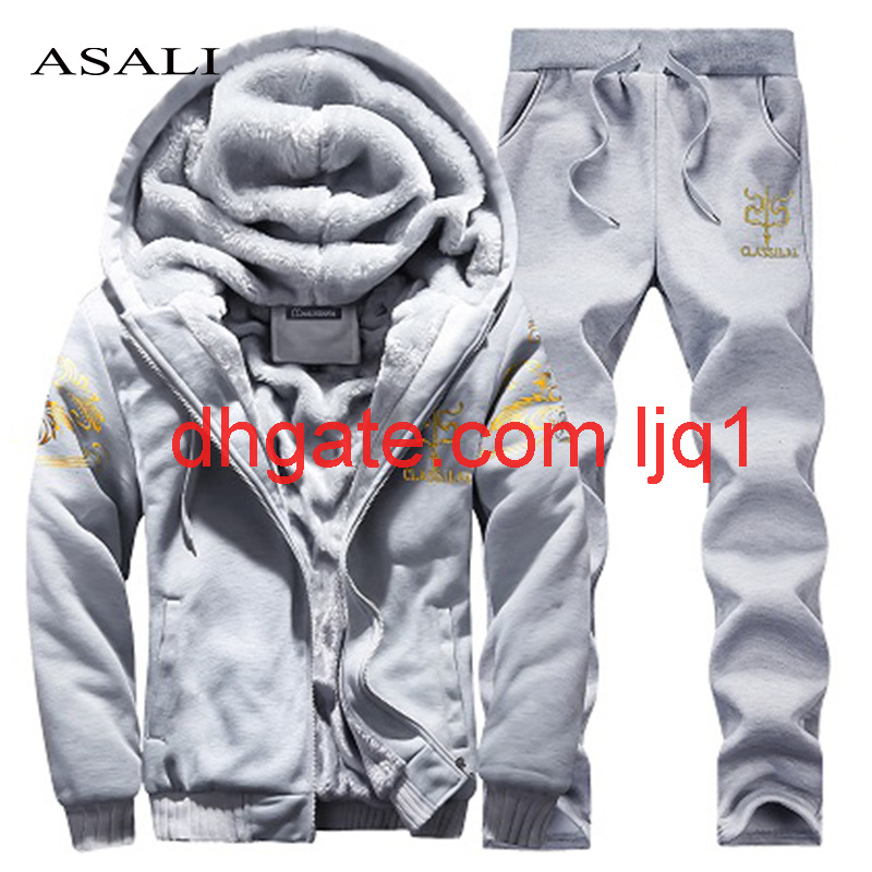 Sportswear Mens Set Winter Casual Tracksuit Men Hoodies Sets Brand Men Clothes 2 PCS Warm Thick Sweatshirt+Pants Track Suit Male, D80 black
Sportswear Mens Set Winter Casual Tracksuit Men Hoodies Sets Brand Men Clothes 2 PCS Warm Thick Sweatshirt+Pants Track Suit Male, D80 black