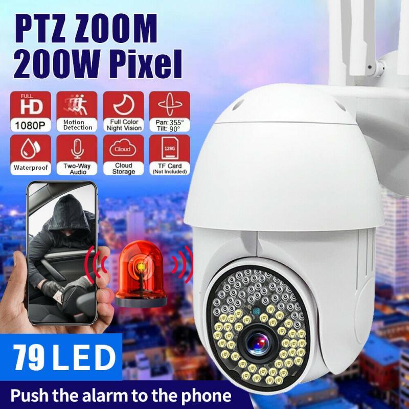 HD 1080P PTZ Wifi IP Camera Outdoor Auto Tracking Cloud CCTV Home Security IP Camera Security Waterproof IR Night Wireless
HD 1080P PTZ Wifi IP Camera Outdoor Auto Tracking Cloud CCTV Home Security IP Camera Security Waterproof IR Night Wireless
