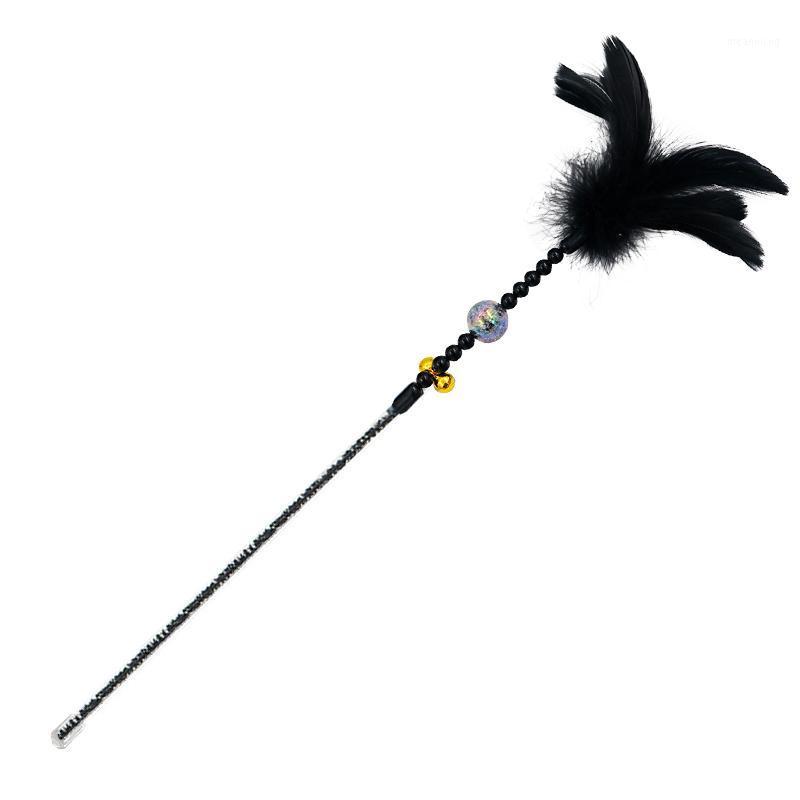 Pet Interactive Toy Cat Catcher With Colored Feather Bells Handmade Pearl Cat Toy For Catching Game Playing Stick1
Pet Interactive Toy Cat Catcher With Colored Feather Bells Handmade Pearl Cat Toy For Catching Game Playing Stick1