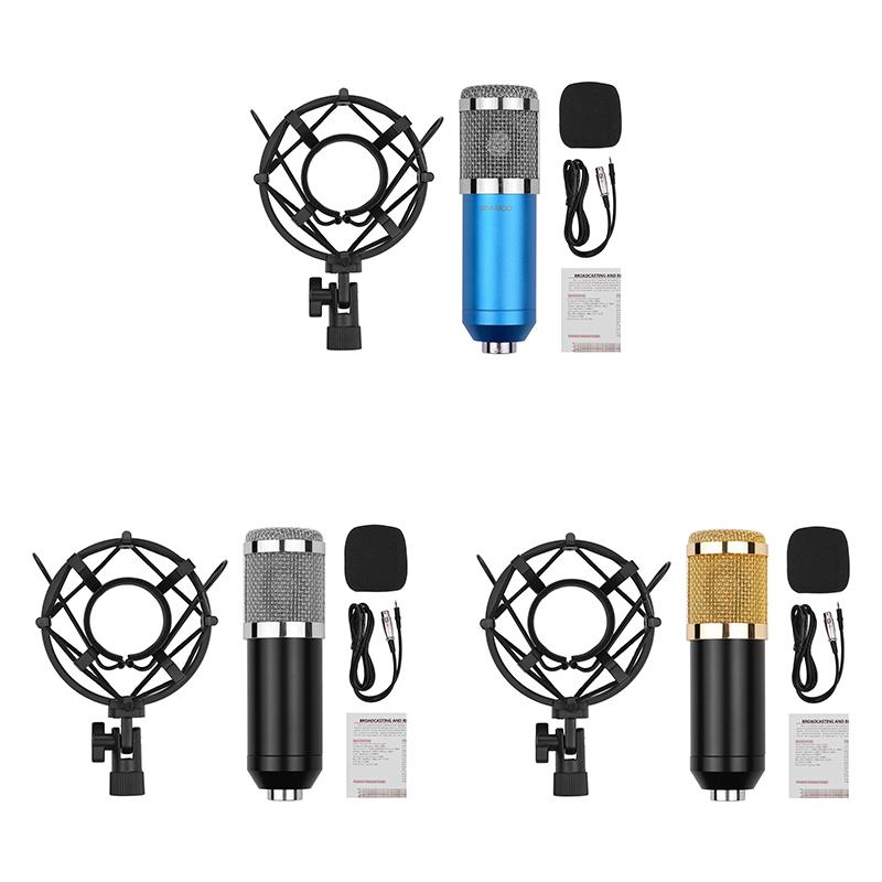 Professional Cardioid Condenser Microphone Kit with o Cable Metal Shockproof Clamp High Sensitivity Low Noise Mic
Professional Cardioid Condenser Microphone Kit with o Cable Metal Shockproof Clamp High Sensitivity Low Noise Mic