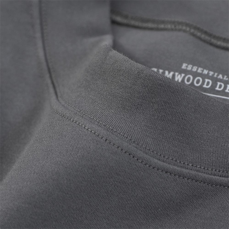 SIMWOOD Autumn New Mock-Neck T-shirts Men Long Sleeve Basic Top Casual Soft Comfortable Tshirt Plus Size Pullovers 201203
