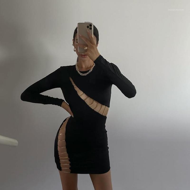 2021 New Spring Black Hollow See-Through Bandage Dress Ladies Sexy Long-Sleeved Spaghetti Strap Club Party Dress Vestidos1
2021 New Spring Black Hollow See-Through Bandage Dress Ladies Sexy Long-Sleeved Spaghetti Strap Club Party Dress Vestidos1