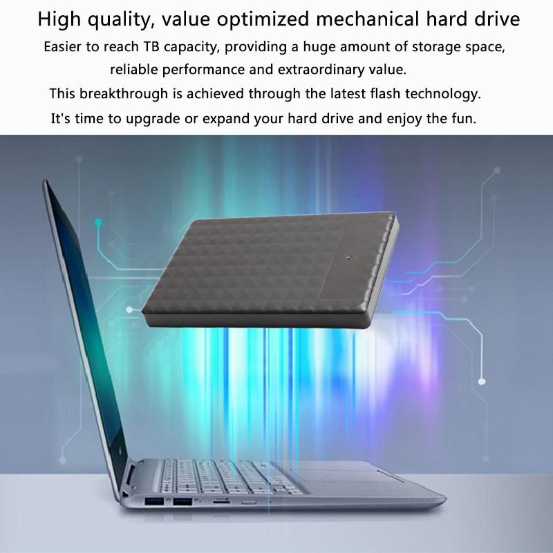 H6 Hard Drive USB3.0 SSD External Hard Drive 250GB for Win10/8/7 PS4