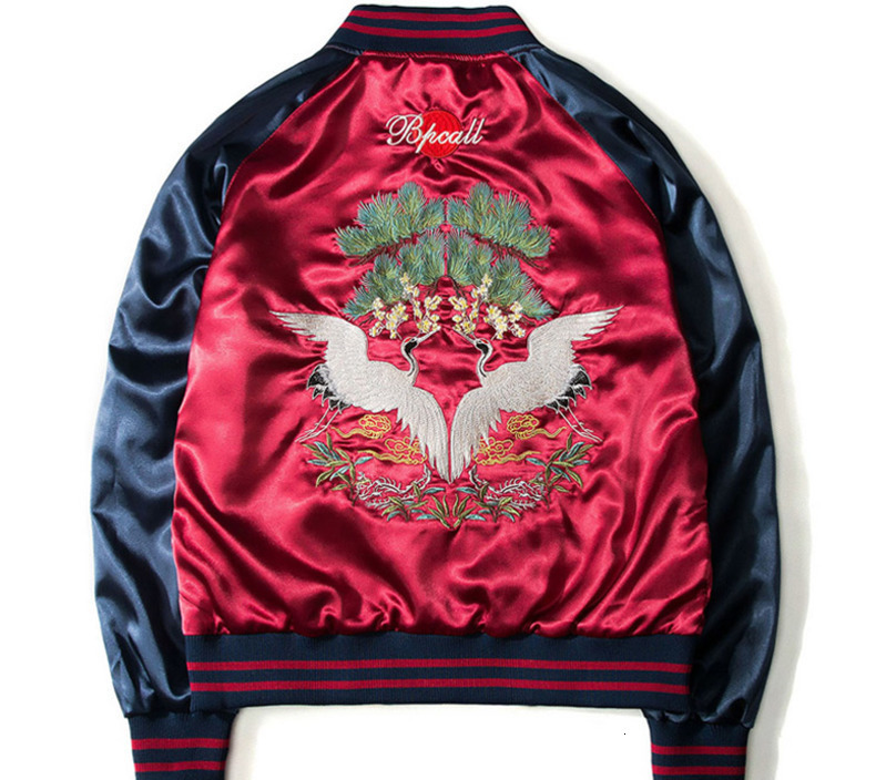 Spring Embroidery Baseball Autumn Jacket Men Women Korean Vintage Double Face Bomber Jackets Male Female Short Coat Windbreaker 2