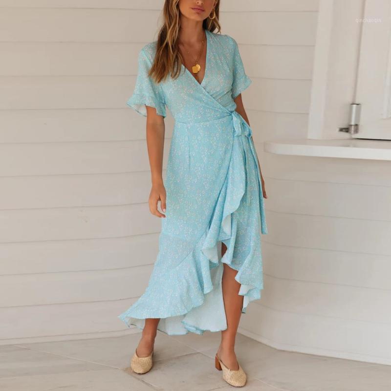 SAGACE Dress Women Sleeveless Floral beach cover up Sexy V Neck Split Ruffle Boho Dress Women Daily Beach Long for girls1
SAGACE Dress Women Sleeveless Floral beach cover up Sexy V Neck Split Ruffle Boho Dress Women Daily Beach Long for girls1
