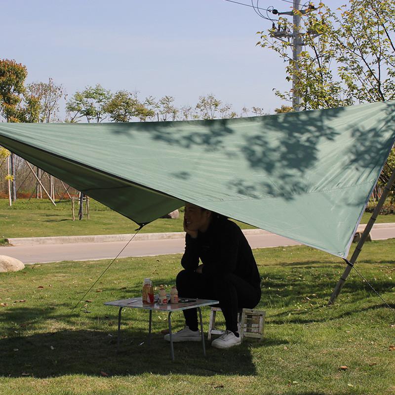 Awning Waterproof Tarp 210T Tent Outdoor Camping Canopy with Silver Coating Sun Shelter Shade For Beach Garden Picnic Tourist1
Awning Waterproof Tarp 210T Tent Outdoor Camping Canopy with Silver Coating Sun Shelter Shade For Beach Garden Picnic Tourist1