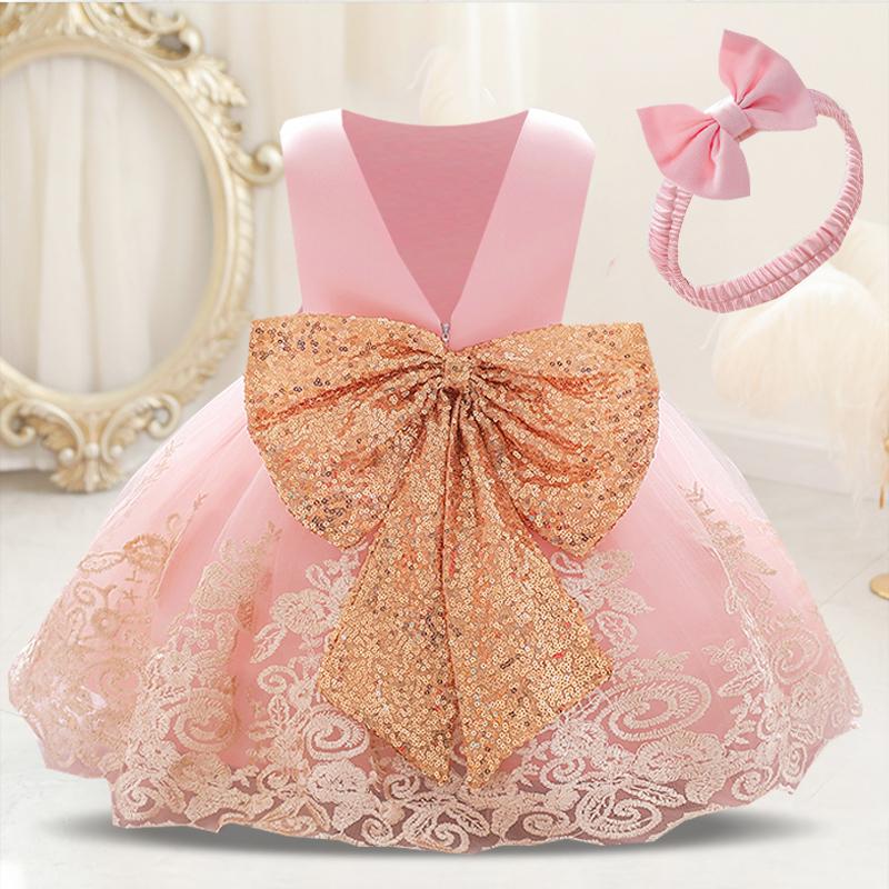 Girl's Dresses 2022 Pageant Ceremony Child Baptism 2 1 Year Birthday Dress For Baby Girl Clothing Princess Party Gold Bow Toddler, Red;yellow
Girl's Dresses 2022 Pageant Ceremony Child Baptism 2 1 Year Birthday Dress For Baby Girl Clothing Princess Party Gold Bow Toddler, Red;yellow