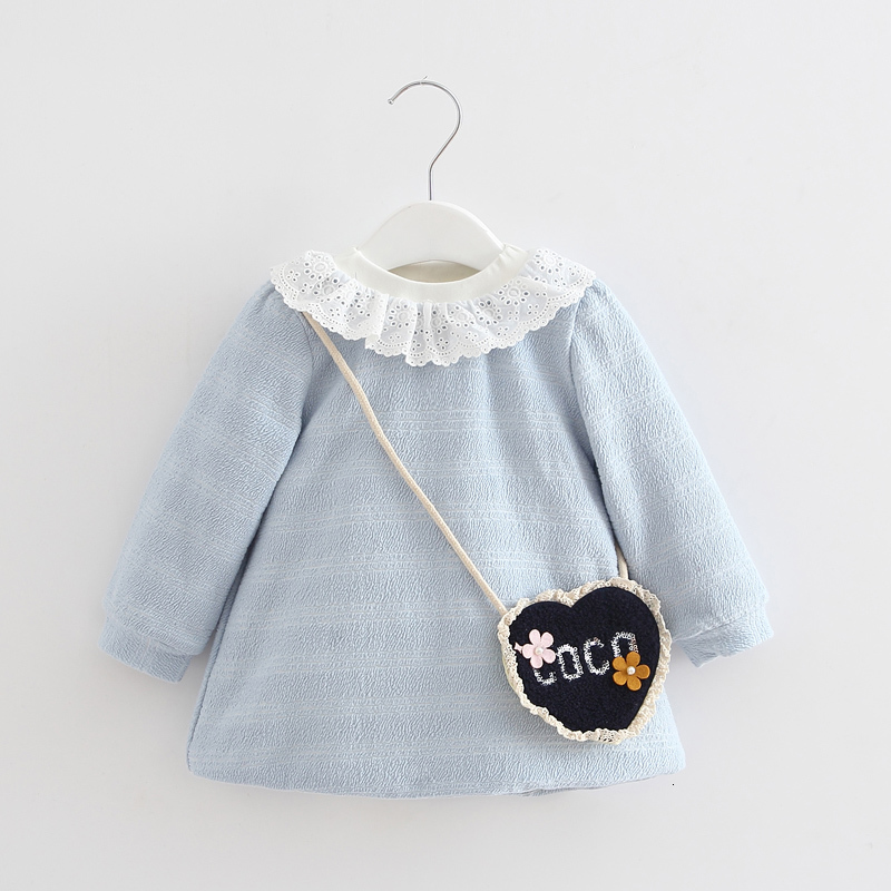 2021 New Girls A-line Lantern Sleeve Lace Baby Autumn Winter Veet Es with Bag Blue 0-2y Ztah, Sky blue
2021 New Girls A-line Lantern Sleeve Lace Baby Autumn Winter Veet Es with Bag Blue 0-2y Ztah, Sky blue