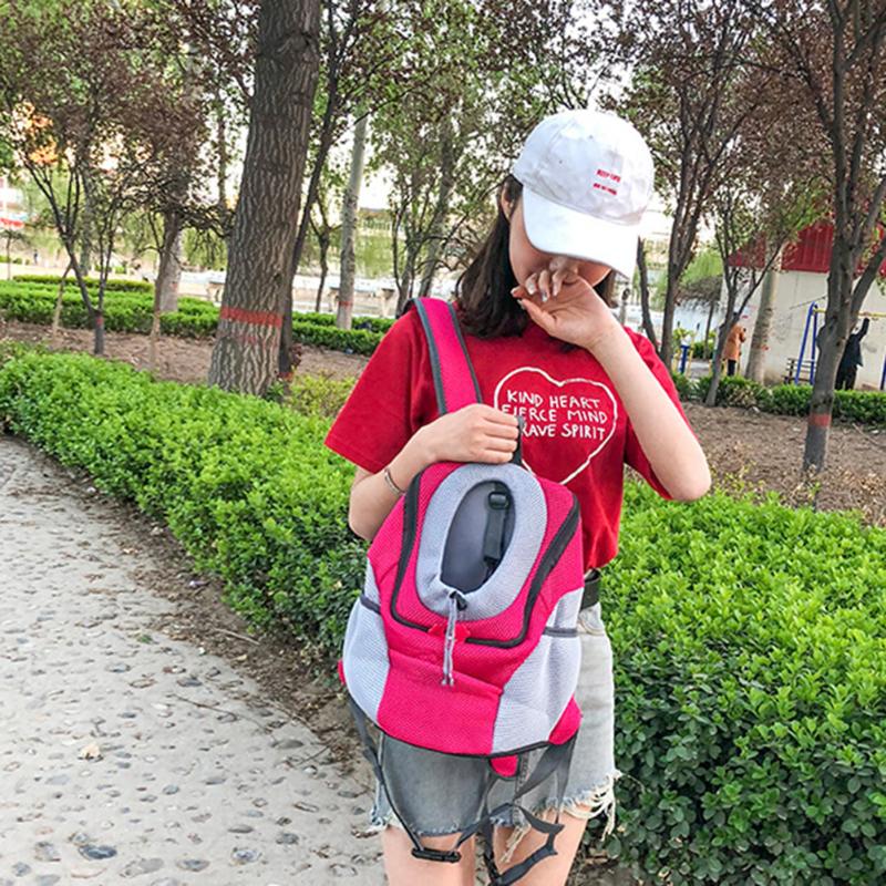 Double Shoulder Dog Bag Portable Outdoor Travel Backpack for Dog Carrier Bag Pet Front Mesh Backpack S L
Double Shoulder Dog Bag Portable Outdoor Travel Backpack for Dog Carrier Bag Pet Front Mesh Backpack S L