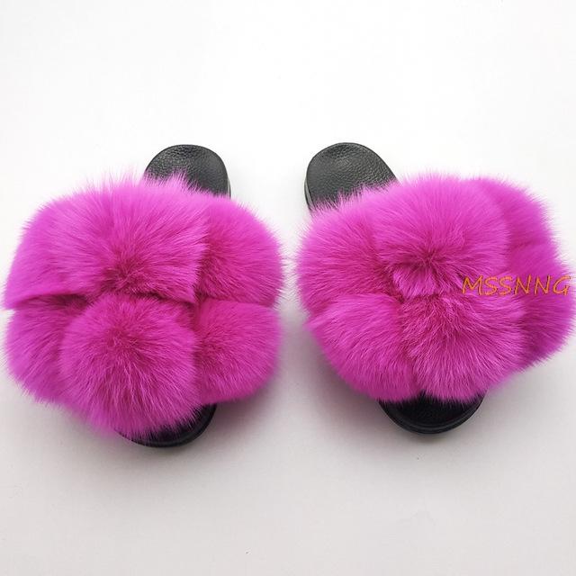 Women Fluffy Slippers Summer Furry Slides Women's Real Fur Slides Ladies Luxury Fashion Female Fur Women's Slippers Big Size 43, Color1
Women Fluffy Slippers Summer Furry Slides Women's Real Fur Slides Ladies Luxury Fashion Female Fur Women's Slippers Big Size 43, Color1