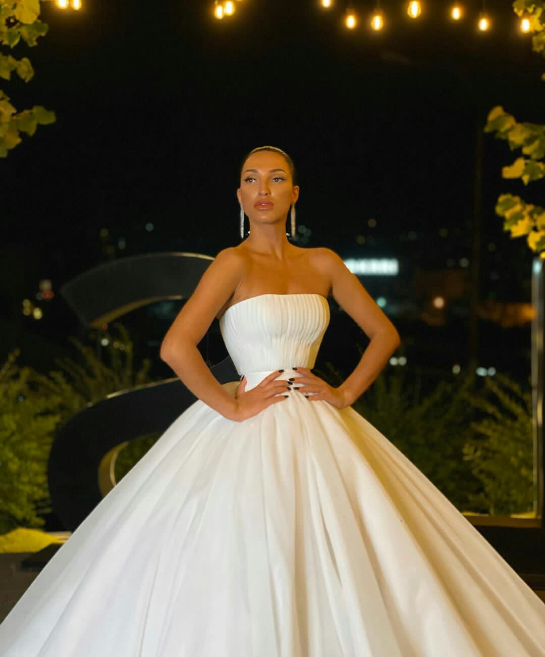 modest ruffles ball gown wedding dresses strapless ruched bridal gowns plus size sweep train luxury wedding robes