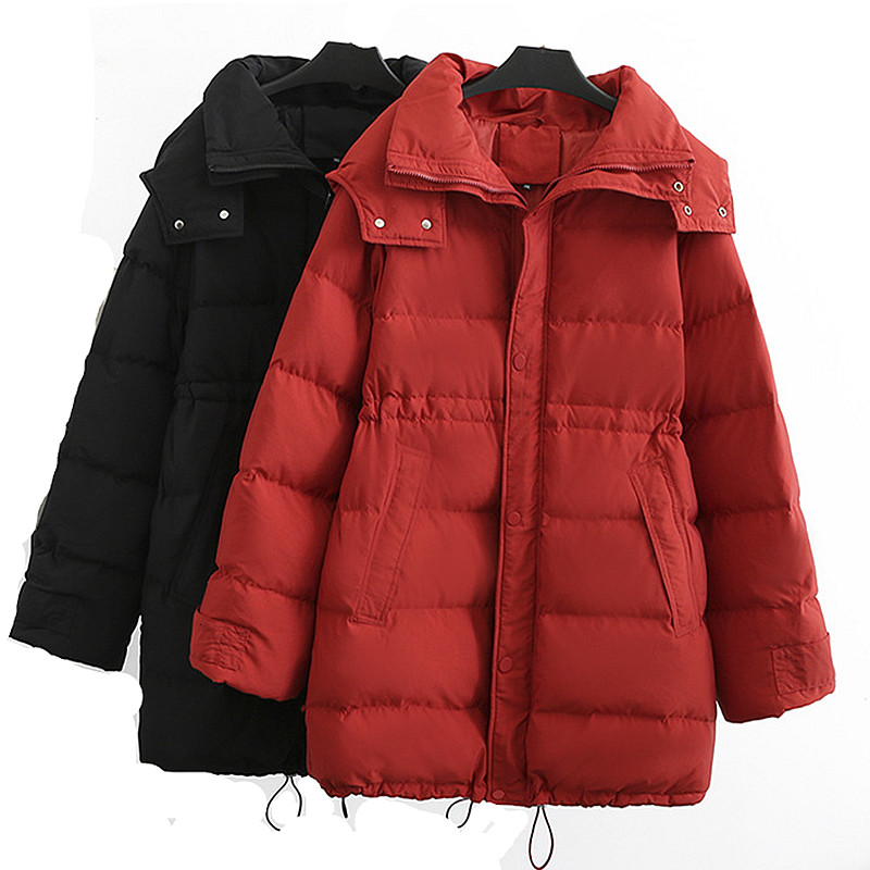 New large-extra product mid-sized light-length down jacket, sister fat winter wear, loose and versatile 2HAN, Red
New large-extra product mid-sized light-length down jacket, sister fat winter wear, loose and versatile 2HAN, Red