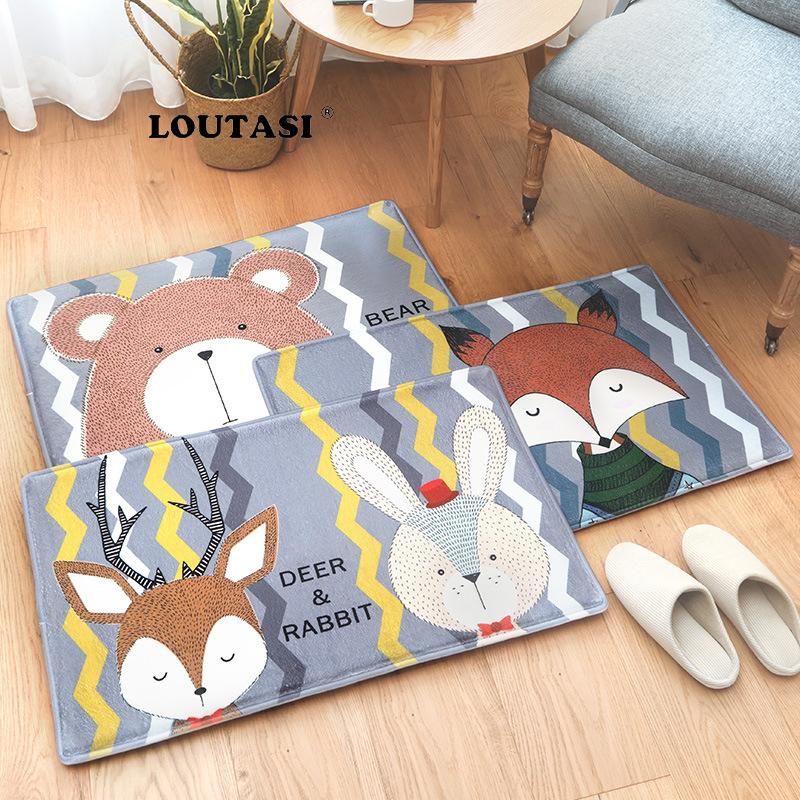 LOUTASI Soft Flannel Doormat Carpets Couple Cut Animal Printed Absorbent Anti-slip Floor Mats Kitchen Bathroom Rugs, Bear
LOUTASI Soft Flannel Doormat Carpets Couple Cut Animal Printed Absorbent Anti-slip Floor Mats Kitchen Bathroom Rugs, Bear