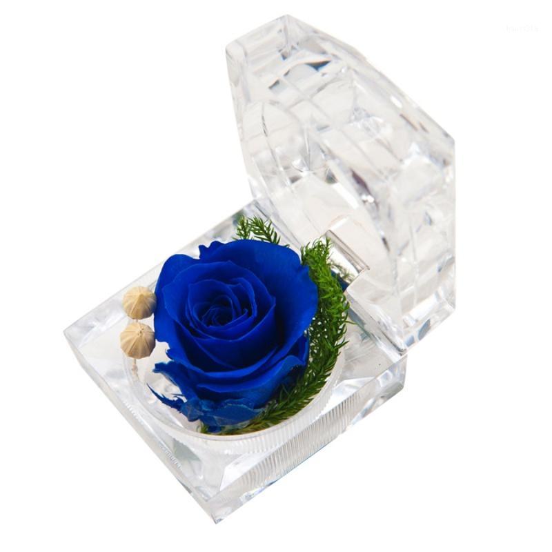 Everlasting Flower Red Rose Propose Ring Storage Box Jewelry Display Case Valentine's Day Birthday Party Gift Box Decor1 
Everlasting Flower Red Rose Propose Ring Storage Box Jewelry Display Case Valentine's Day Birthday Party Gift Box Decor1