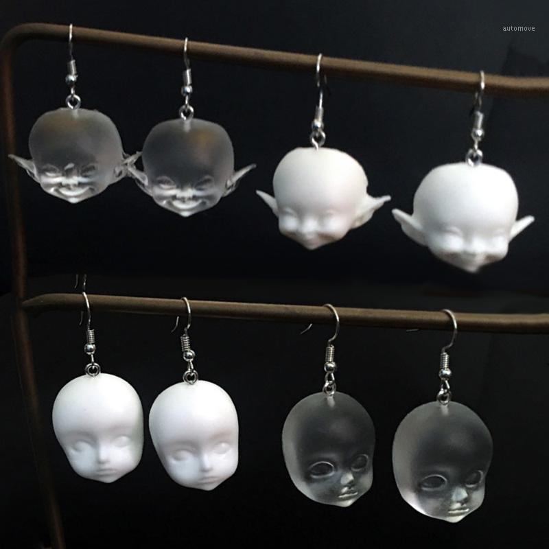 Creative Funny Handmade Smiling Elf Dolls Head Dangle Earrings for Women Girls White Transparent Exaggerated Drop Earrings1
Creative Funny Handmade Smiling Elf Dolls Head Dangle Earrings for Women Girls White Transparent Exaggerated Drop Earrings1