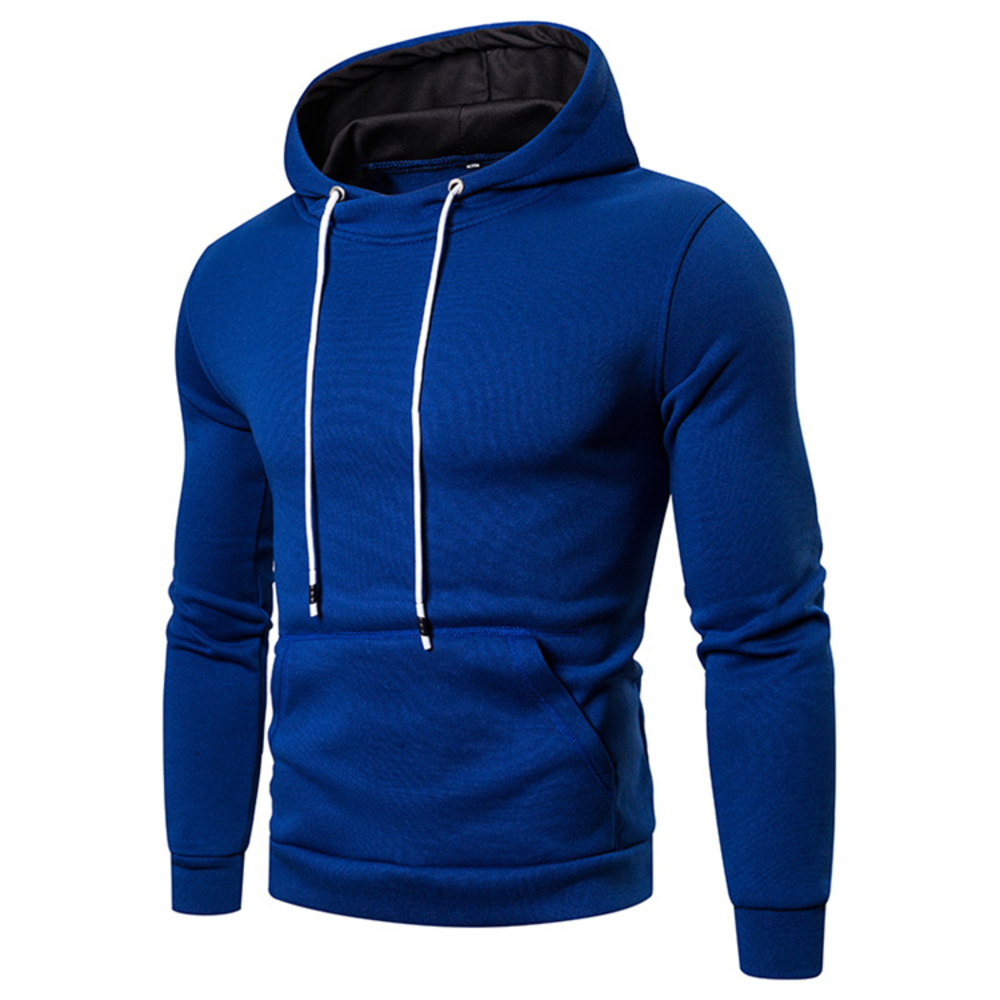 European American Autumn Winter Casual Style Pure Color Sports Fitness Slim Men's Hoodie, Black
European American Autumn Winter Casual Style Pure Color Sports Fitness Slim Men's Hoodie, Black