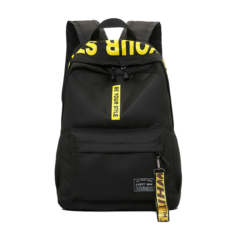 school bags for teenage girls Student BagPack Black Teens Men Women Backpack Schoolbag Female back pack LJ201029