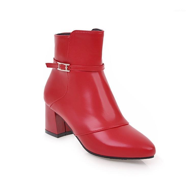 PQECFS Big size 31-44 high quality 2020 spring & autumn women solid sweet metal decoration pointed toe ankle boots 4 colors1, Black
PQECFS Big size 31-44 high quality 2020 spring & autumn women solid sweet metal decoration pointed toe ankle boots 4 colors1, Black