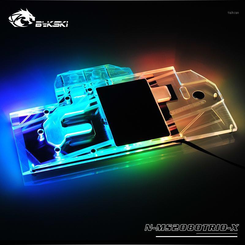 

Bykski Full Cover GPU Water Block For MSI RTX 2080 GAMING X TRIO Graphics Card RGB/RBW N-MS2080TRIO-X1