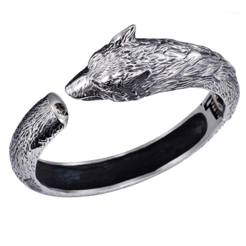 9.44" Men's Silver Color or Gold Color Wolf End Bangle Cuff 100% Brand New 316L Stainless Steel Heavy Punk Bracelets1
9.44" Men's Silver Color or Gold Color Wolf End Bangle Cuff 100% Brand New 316L Stainless Steel Heavy Punk Bracelets1