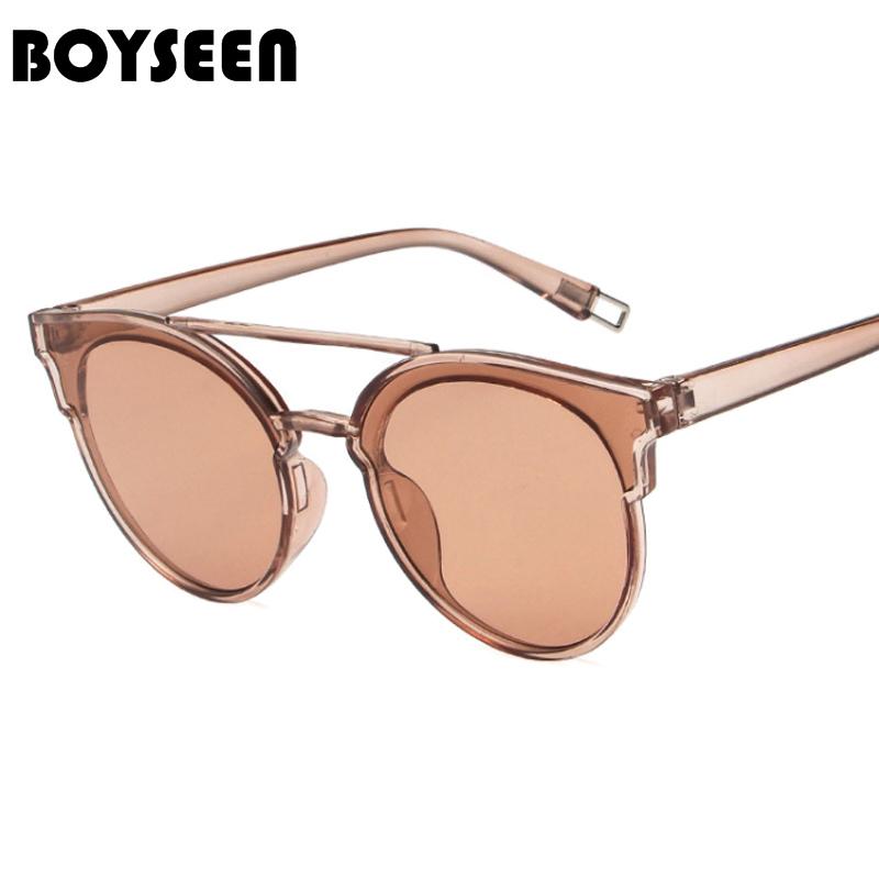 BOYSEEN Hot Sale Fashion Cat Eye Sunglasses Women Classic Brand Designer Female Twin-Beams Coating Mirror Flat Panel Lens 5147
BOYSEEN Hot Sale Fashion Cat Eye Sunglasses Women Classic Brand Designer Female Twin-Beams Coating Mirror Flat Panel Lens 5147