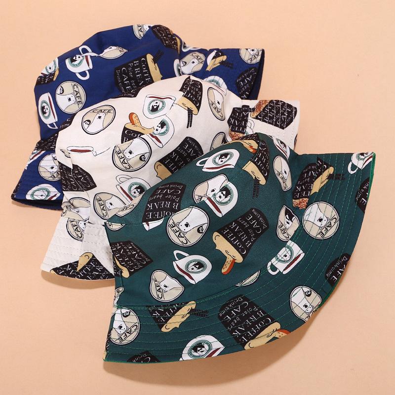 Funny Cotton Double Side Bucket Hats Women Panama Hat Men Cartoon Dog Sunbonnet Fedoras Outdoor Fisherman Hat Ladies Beach Cap, White
Funny Cotton Double Side Bucket Hats Women Panama Hat Men Cartoon Dog Sunbonnet Fedoras Outdoor Fisherman Hat Ladies Beach Cap, White