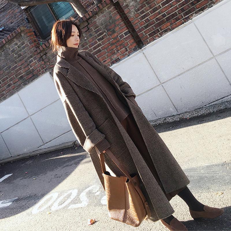 Leiouna Long Plaid Belt Winter Faux Wool Blend 2020 Fashion Autumn Coat Women Jacket Manteau Femme Female Overcoat Cape Cloak
Leiouna Long Plaid Belt Winter Faux Wool Blend 2020 Fashion Autumn Coat Women Jacket Manteau Femme Female Overcoat Cape Cloak