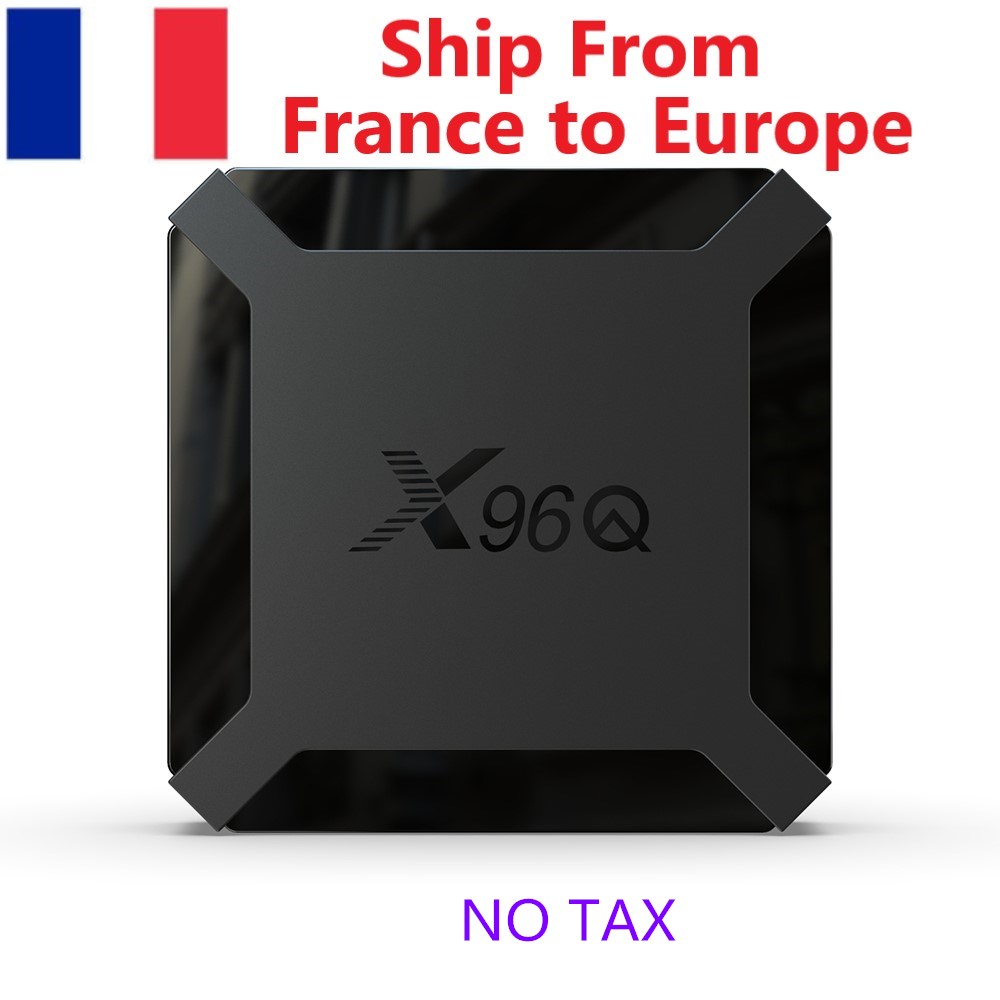 France have stock X96Q TV Box Android 10.0 H313 1GB 8GB 2gb 16gb Smart Quad Core 2.4G Wifi Set Top Box