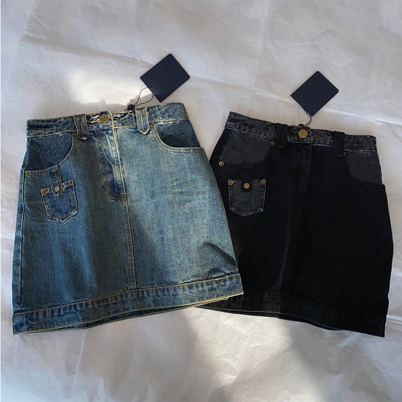 Fashion Brand Women' Shorts Embroidery Denim High Waist Casual Pockets Denim A-Line Skirt, Black
Fashion Brand Women' Shorts Embroidery Denim High Waist Casual Pockets Denim A-Line Skirt, Black